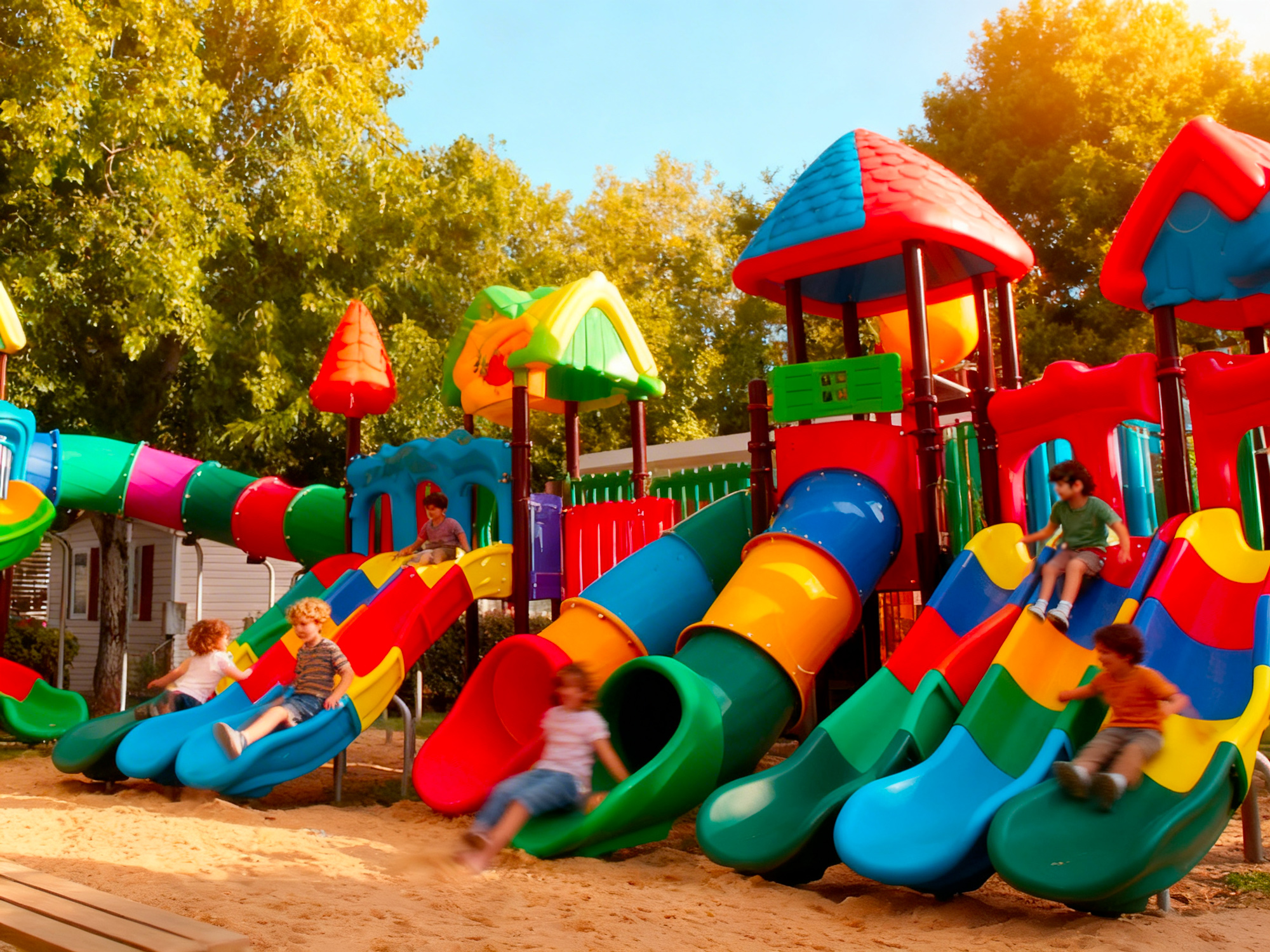 toboggan-avec-les-enfants